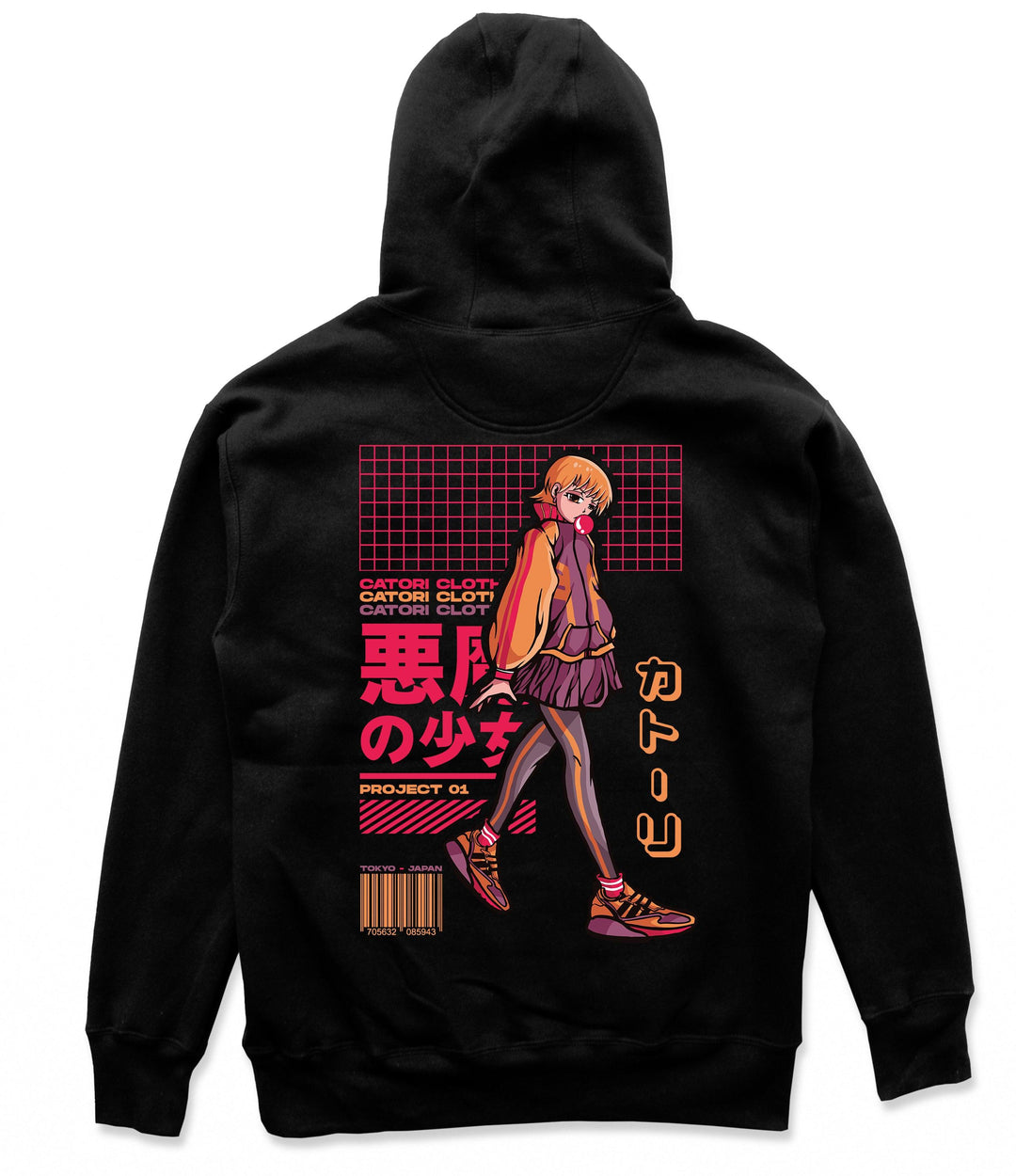 Danger Girl Hoodie at Catori Clothing | Graphic & Anime Tees, Hoodies & Sweatshirts 