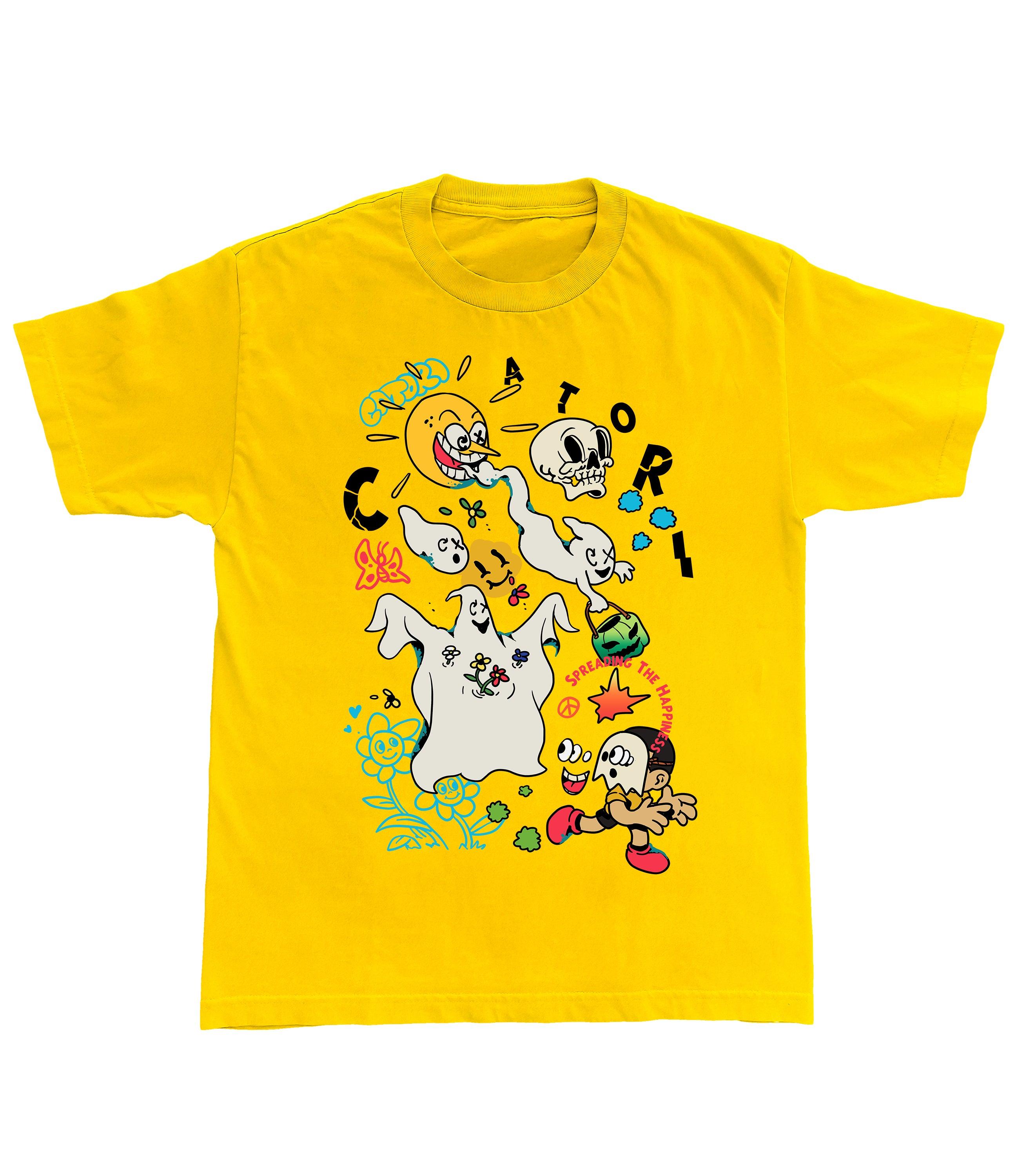 Happiness T-Shirt at Catori Clothing | Graphic & Anime Tees, Hoodies & Sweatshirts 