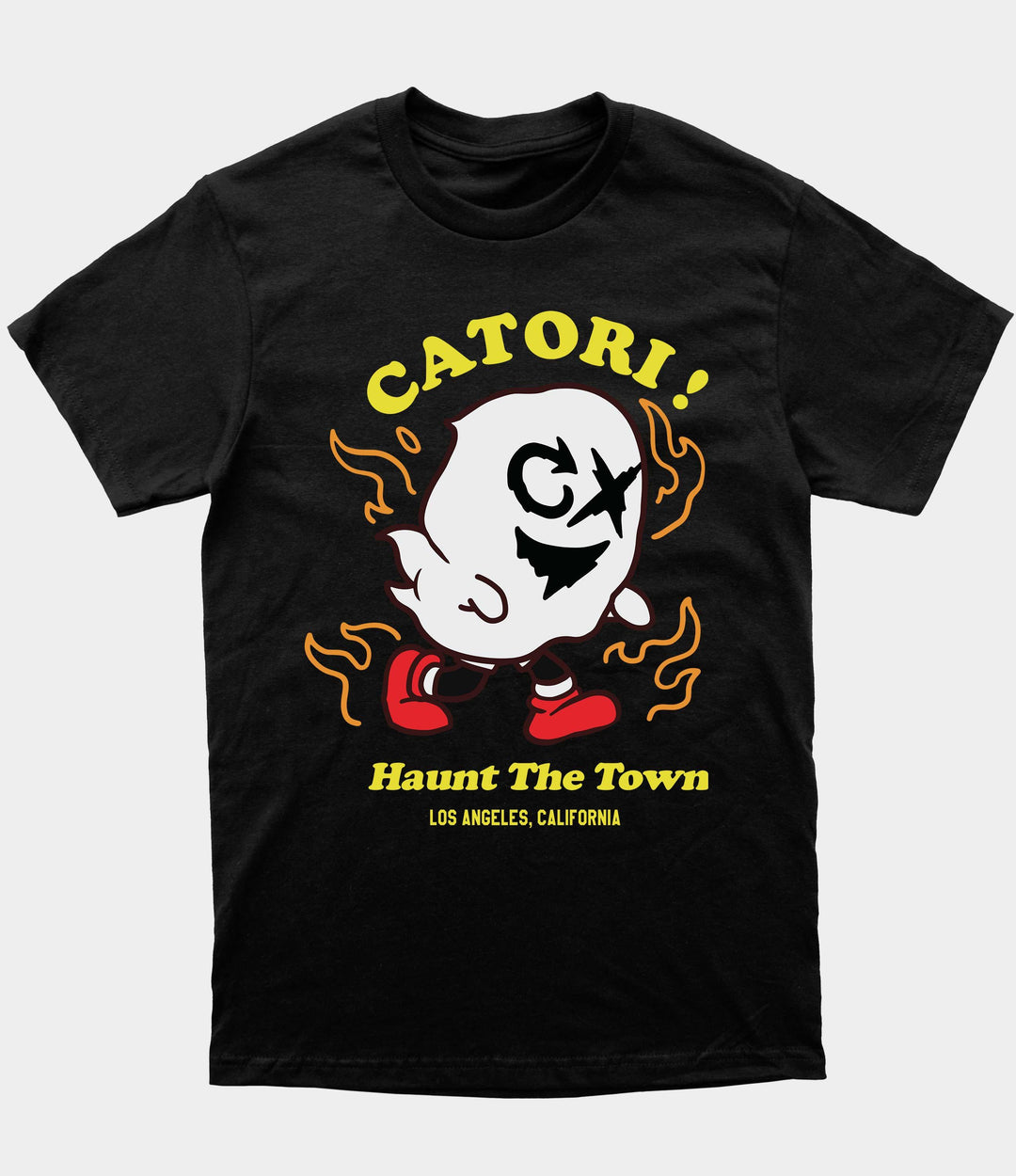 Haunt the Town Tee at Catori Clothing | Graphic & Anime Tees, Hoodies & Sweatshirts 