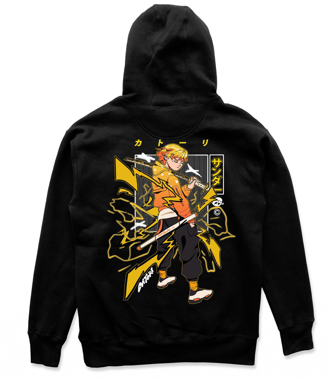 Lightning Hoodie at Catori Clothing | Graphic & Anime Tees, Hoodies & Sweatshirts 