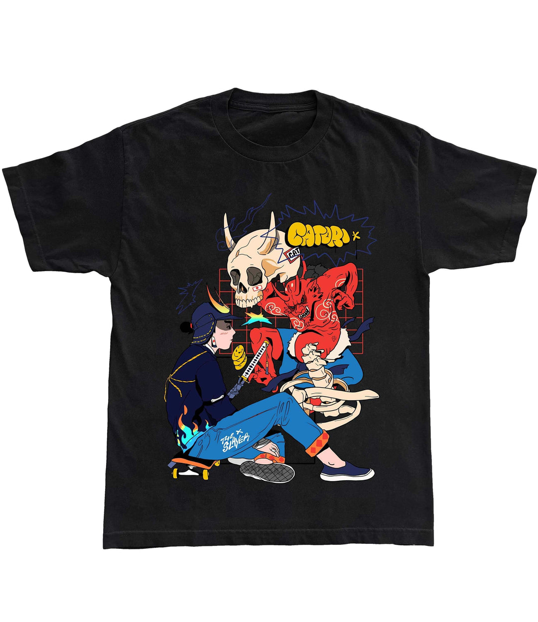 The Slayer T-Shirt at Catori Clothing | Graphic & Anime Tees, Hoodies & Sweatshirts 