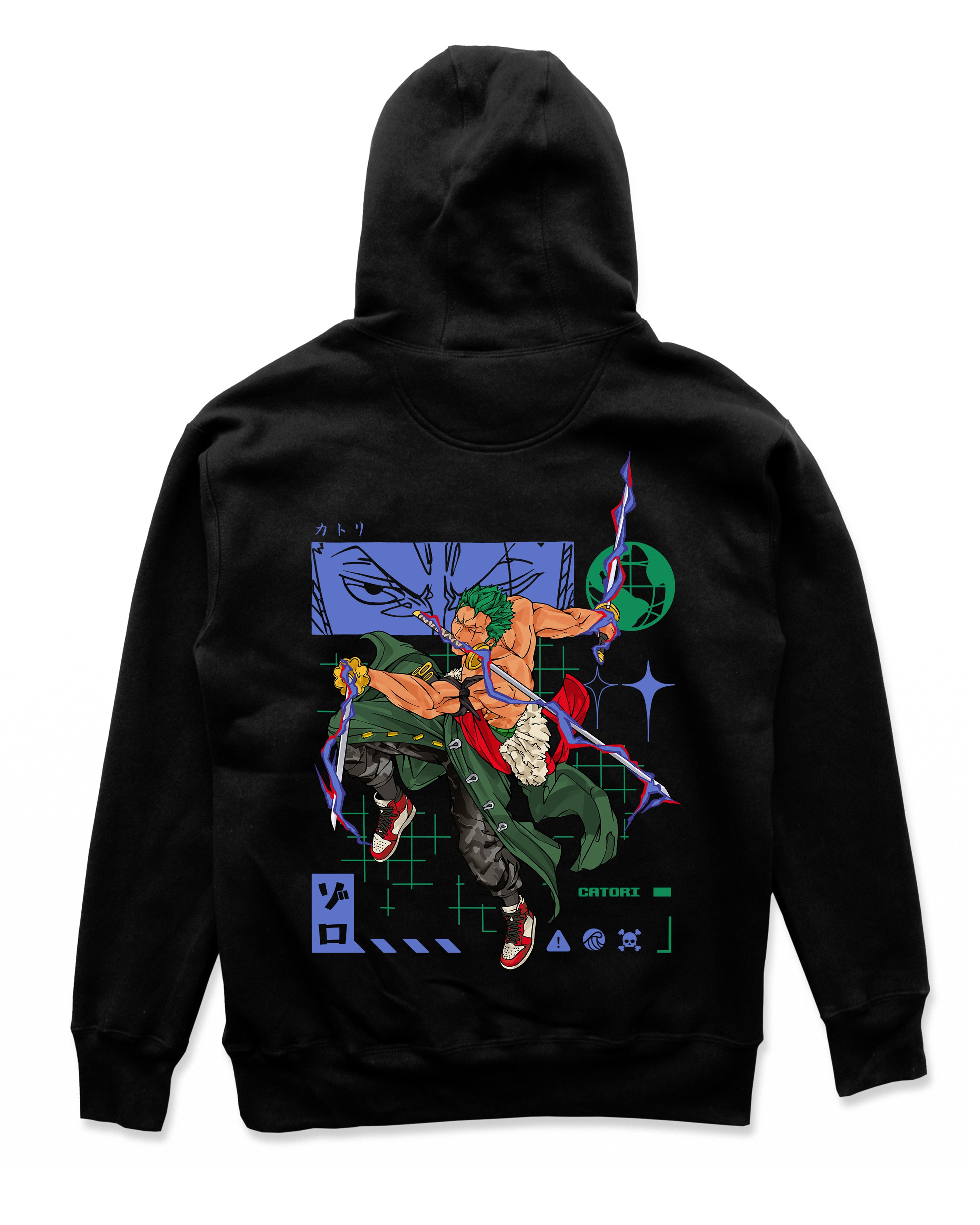 Anime graphic outlet hoodies