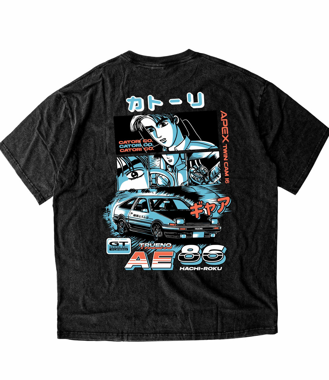 AE86 Vintage T-Shirt at Catori Clothing | Graphic & Anime Tees, Hoodies & Sweatshirts 