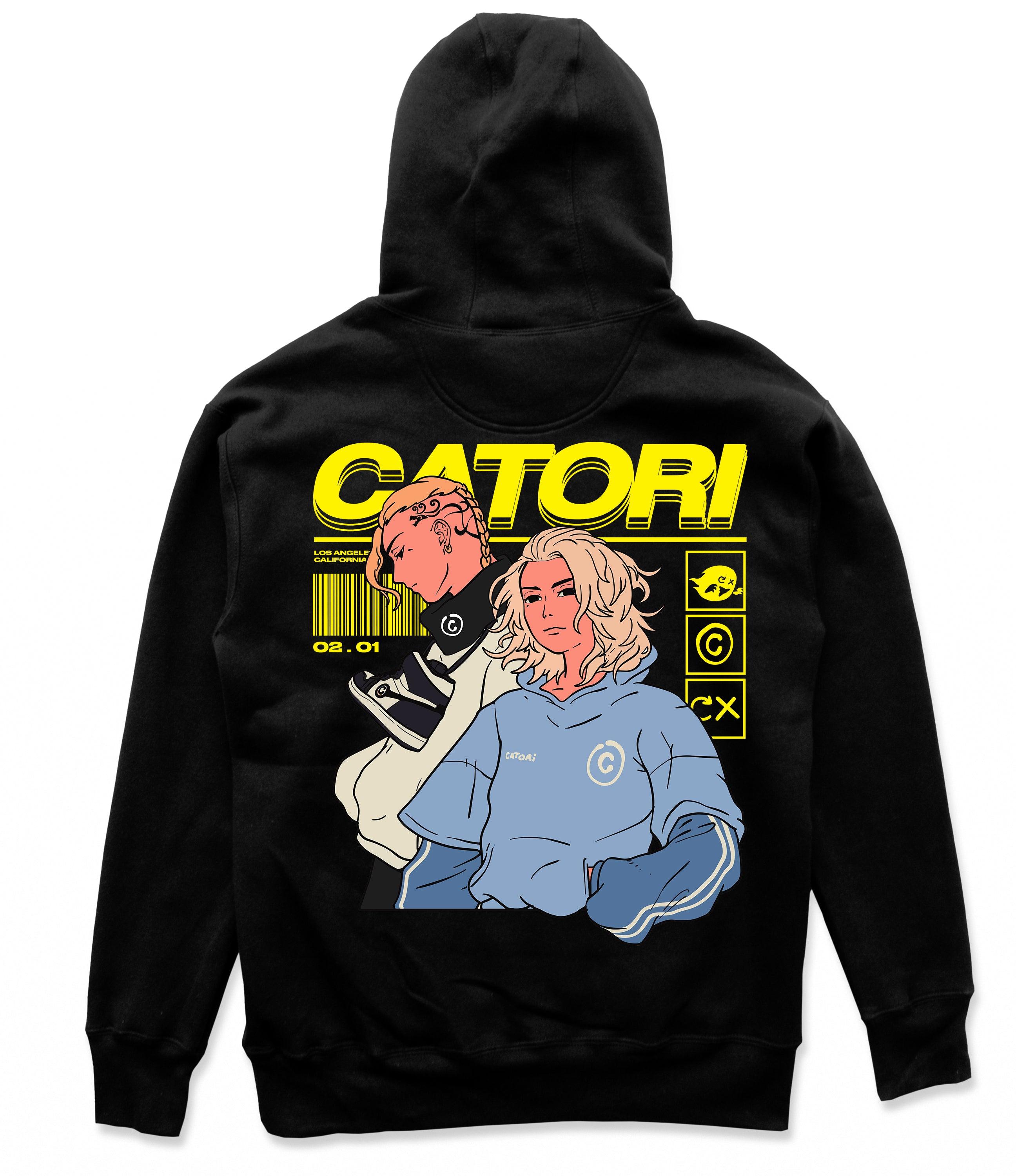 Couple best sale anime hoodies