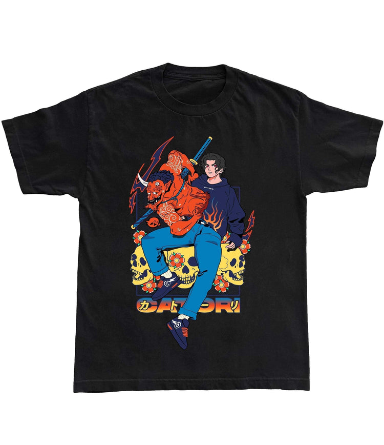 Demon King T-Shirt at Catori Clothing | Graphic & Anime Tees, Hoodies & Sweatshirts 