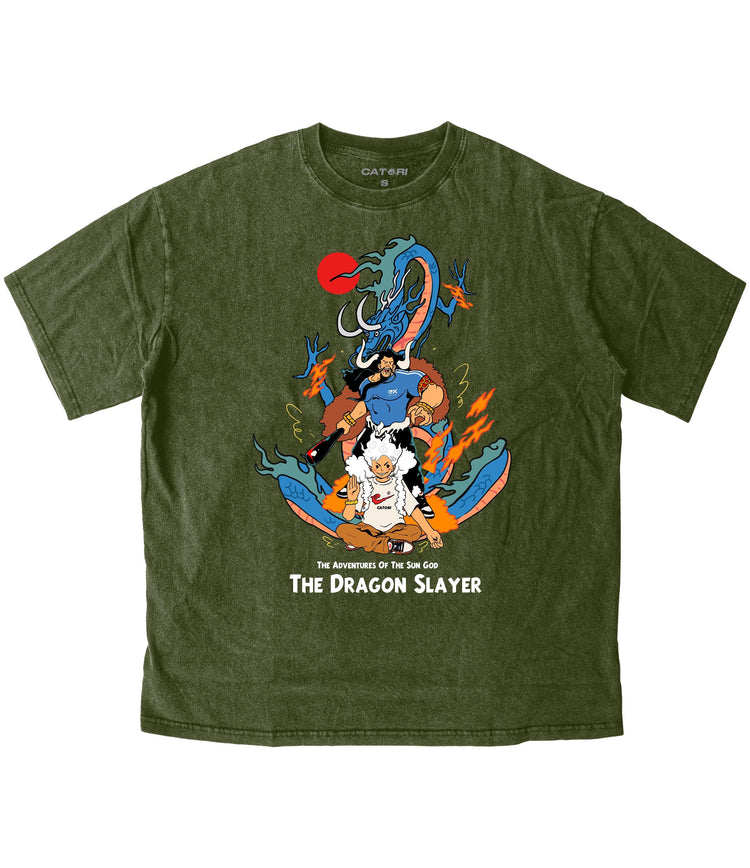 Dragon Slayer Vintage T-Shirt at Catori Clothing | Graphic & Anime Tees, Hoodies & Sweatshirts 