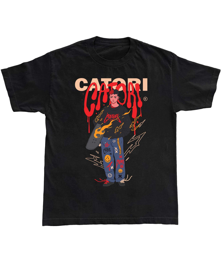 Dripping T-Shirt at Catori Clothing | Graphic & Anime Tees, Hoodies & Sweatshirts 