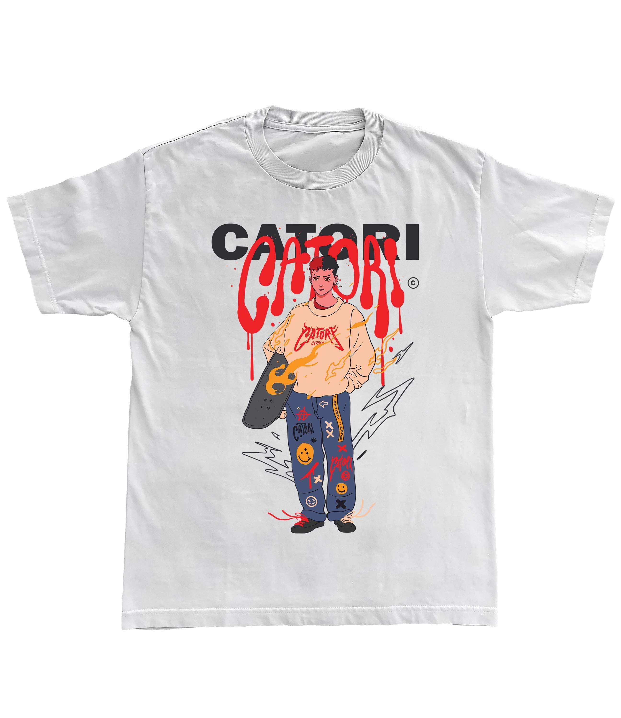 Dripping T-Shirt at Catori Clothing | Graphic & Anime Tees, Hoodies & Sweatshirts 