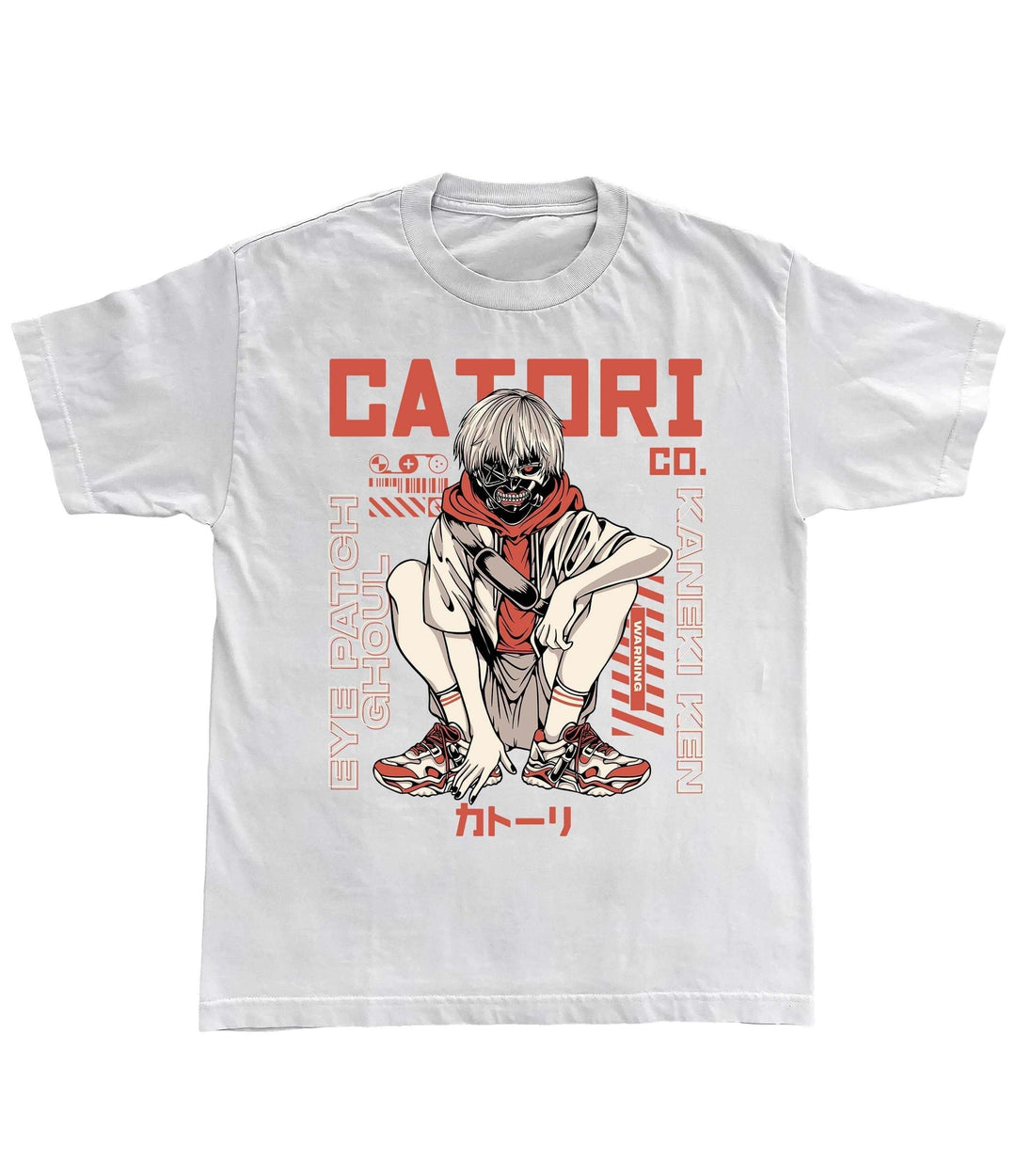 Eyepatch T-Shirt at Catori Clothing | Graphic & Anime Tees, Hoodies & Sweatshirts 