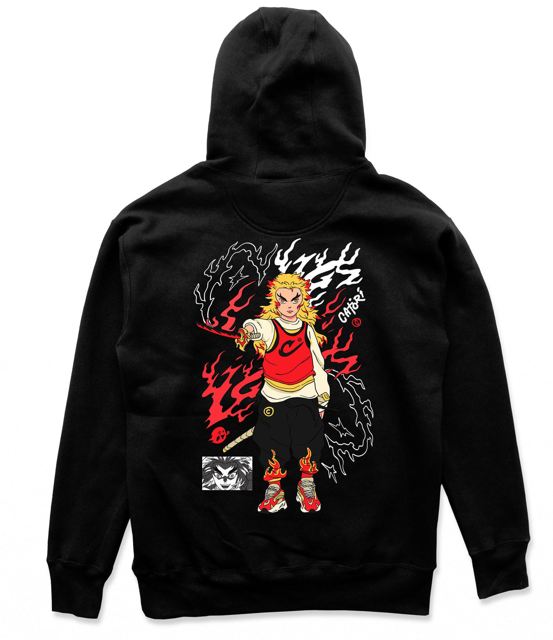 FireBall Hoodie at Catori Clothing | Graphic & Anime Tees, Hoodies & Sweatshirts 