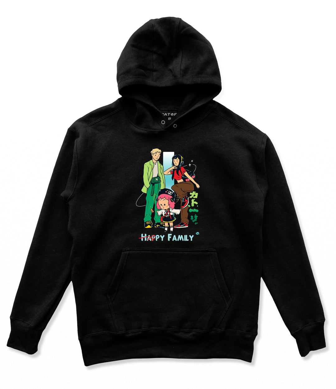 Happy Family Hoodie at Catori Clothing | Graphic & Anime Tees, Hoodies & Sweatshirts 