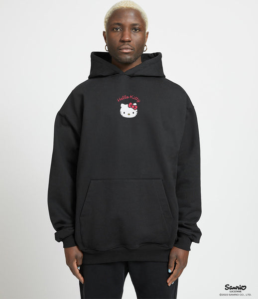 HELLO KITTY 24KARATS ブラックパーカー 24K×HELLO KITTY WMNS Zip-up Hoodie | 24KARATS | VERTICAL