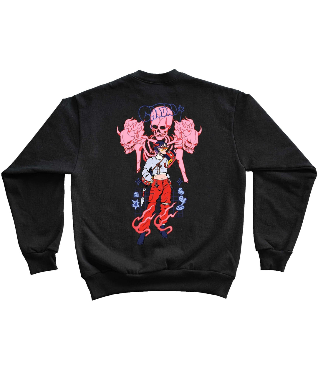 Kunoichi Sweatshirt at Catori Clothing | Graphic & Anime Tees, Hoodies & Sweatshirts 