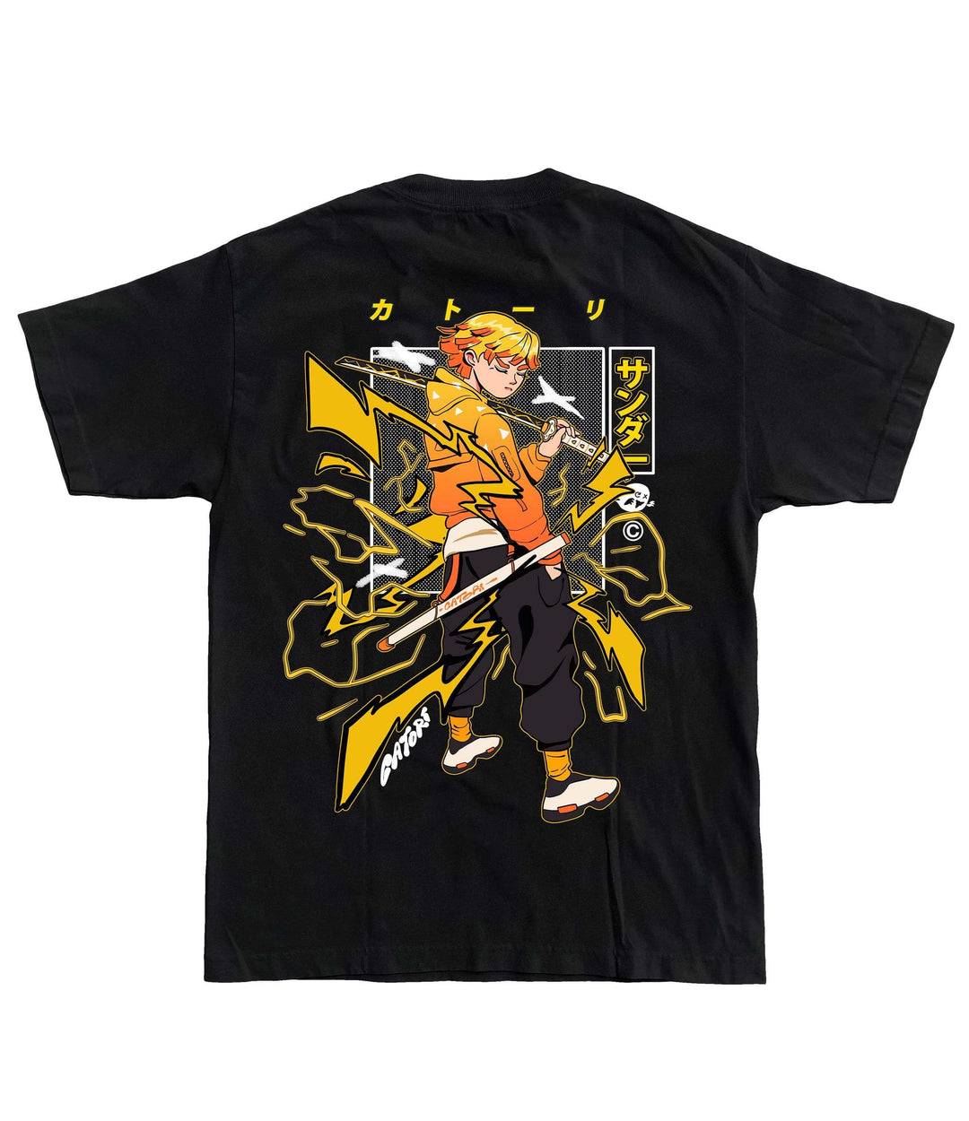 minimalist anime graphic tees
