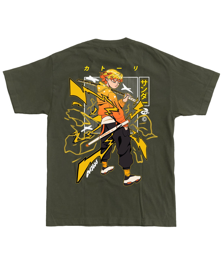 Lightning T-Shirt at Catori Clothing | Graphic & Anime Tees, Hoodies & Sweatshirts 