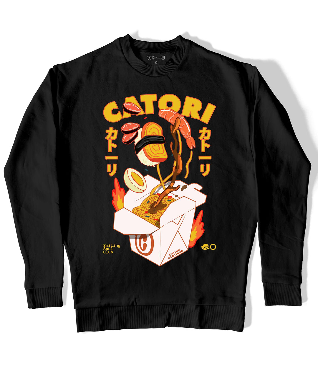 Noodle Bar Sweatshirt at Catori Clothing | Graphic & Anime Tees, Hoodies & Sweatshirts 