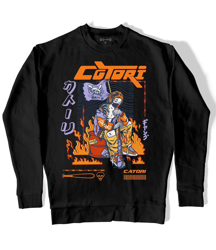 Pirate Sweatshirt at Catori Clothing | Graphic & Anime Tees, Hoodies & Sweatshirts 