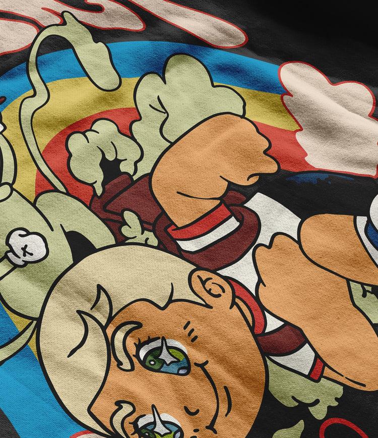 Rainbow Chaser Hoodie at Catori Clothing | Graphic & Anime Tees, Hoodies & Sweatshirts 