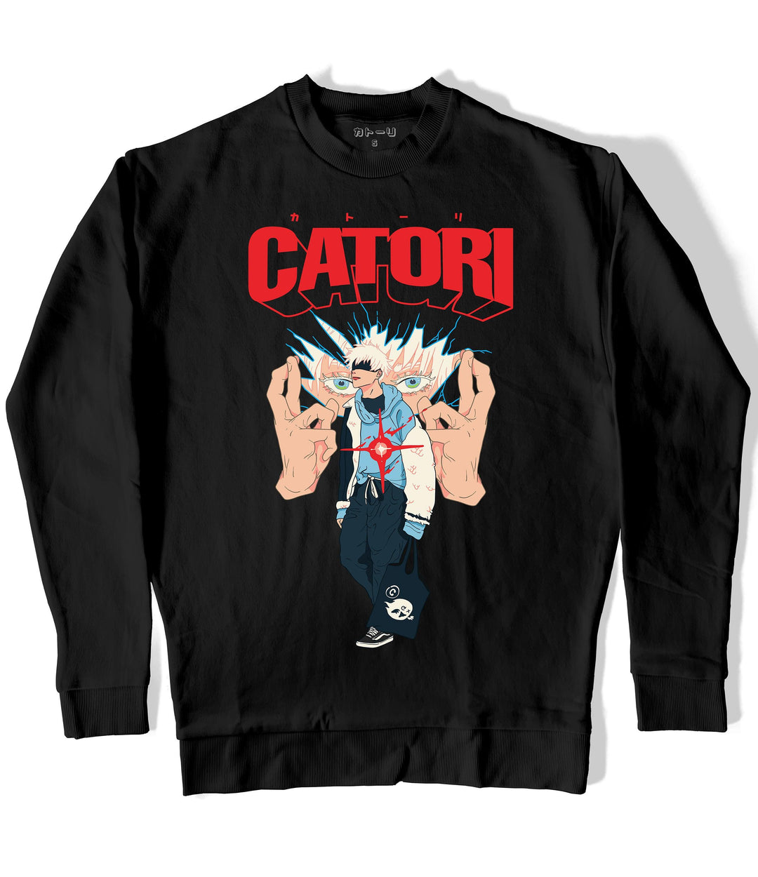 Snap Sweatshirt at Catori Clothing | Graphic & Anime Tees, Hoodies & Sweatshirts 