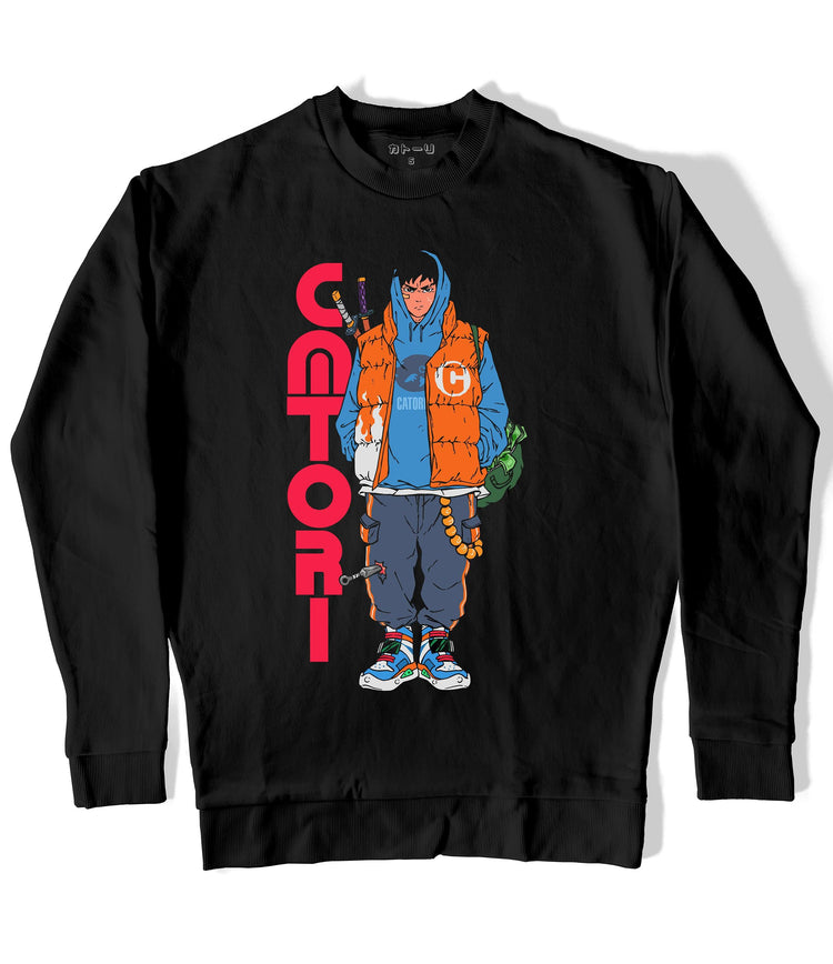 Street Champion Sweatshirt at Catori Clothing | Graphic & Anime Tees, Hoodies & Sweatshirts 