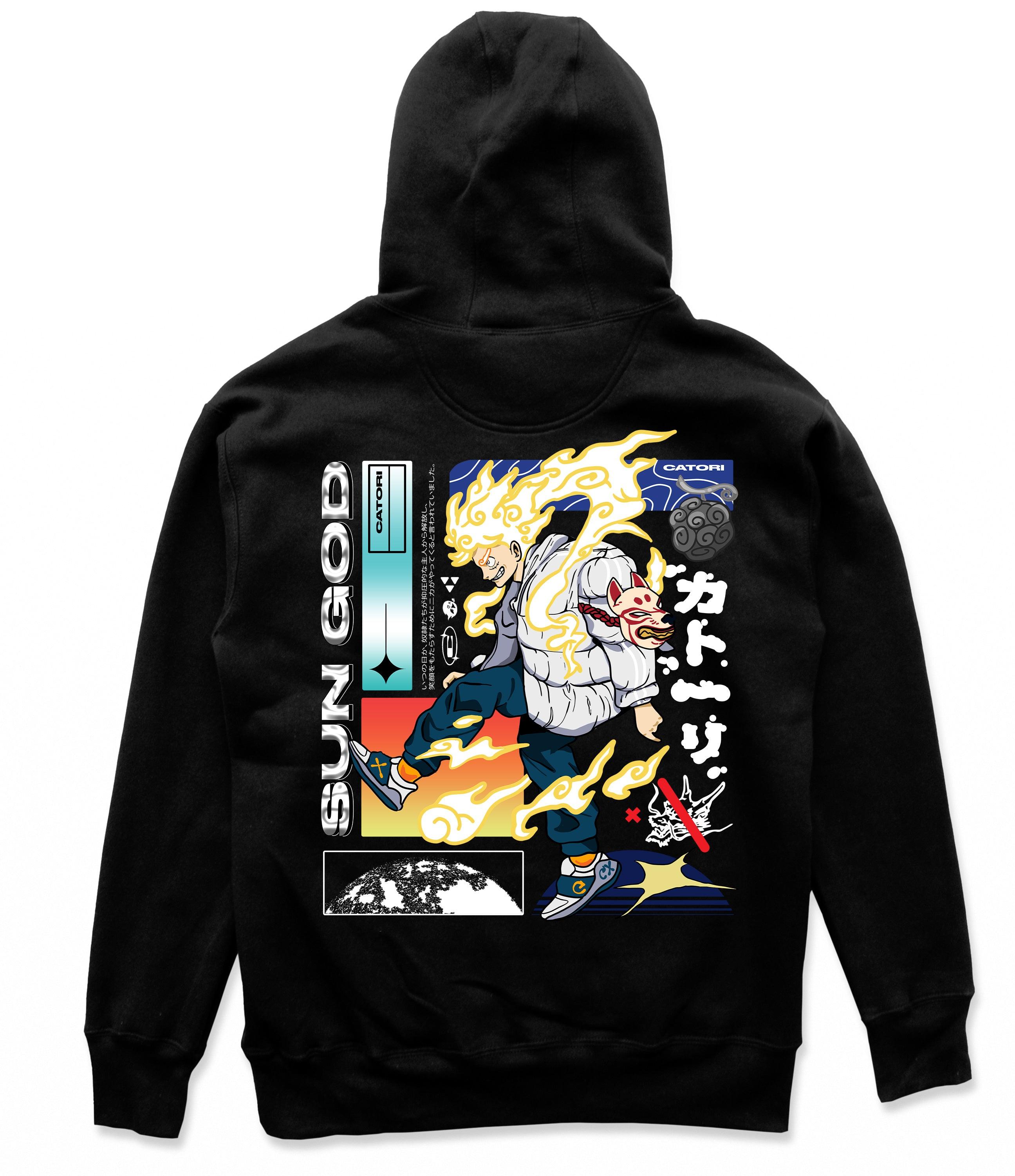 Sun God Anime Hoodie – Catori Clothing