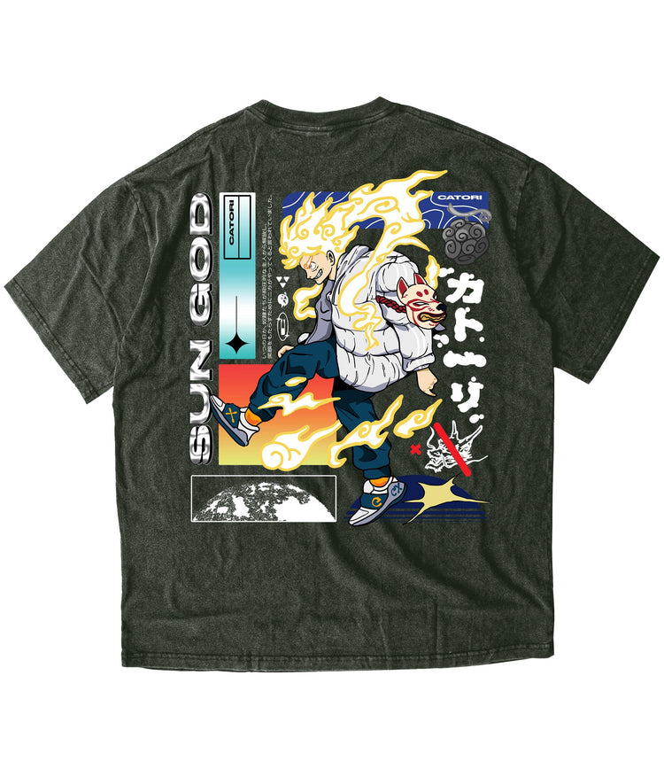 Sun God T-Shirt at Catori Clothing | Graphic & Anime Tees, Hoodies & Sweatshirts 