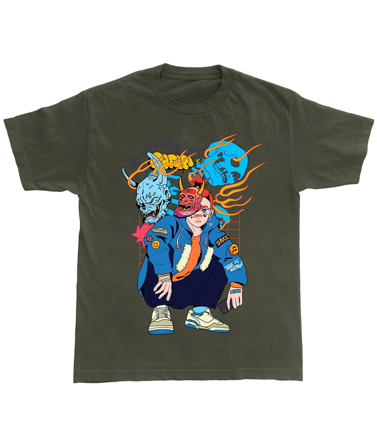 Social Demon T-Shirt at Catori Clothing | Graphic & Anime Tees, Hoodies & Sweatshirts 