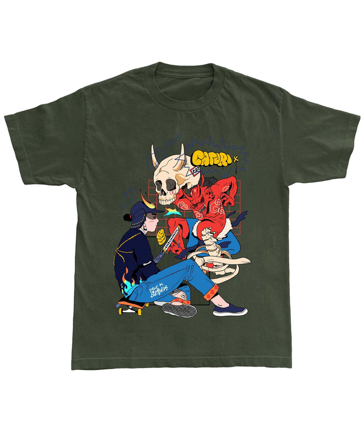 The Slayer T-Shirt at Catori Clothing | Graphic & Anime Tees, Hoodies & Sweatshirts 