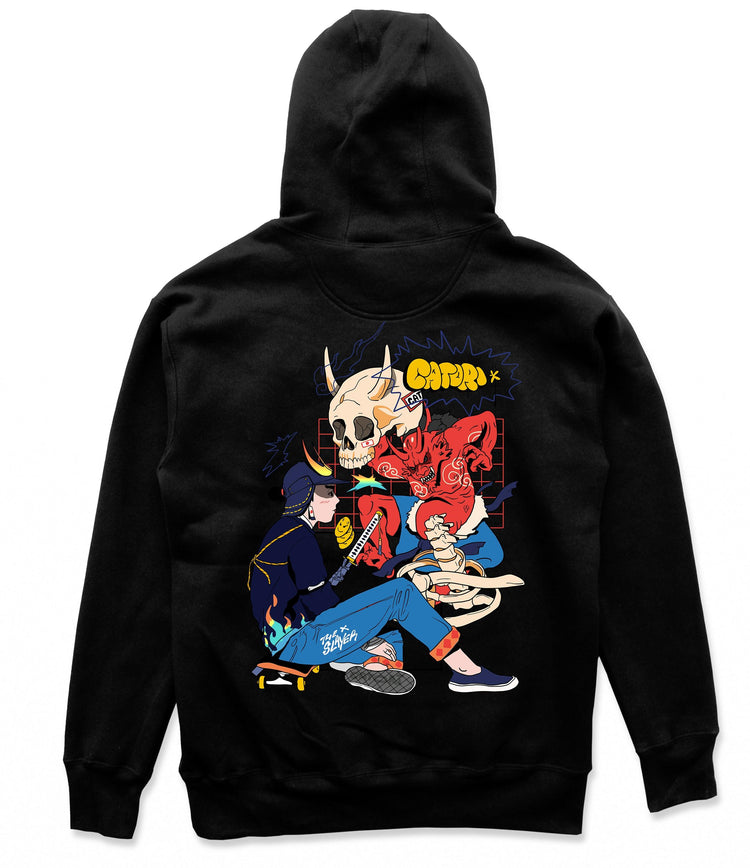 The Slayer Hoodie at Catori Clothing | Graphic & Anime Tees, Hoodies & Sweatshirts 