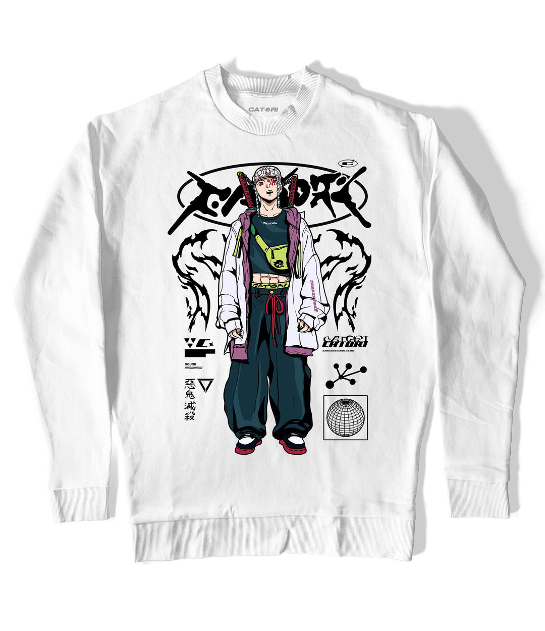 The Sound Sweatshirt at Catori Clothing | Graphic & Anime Tees, Hoodies & Sweatshirts 