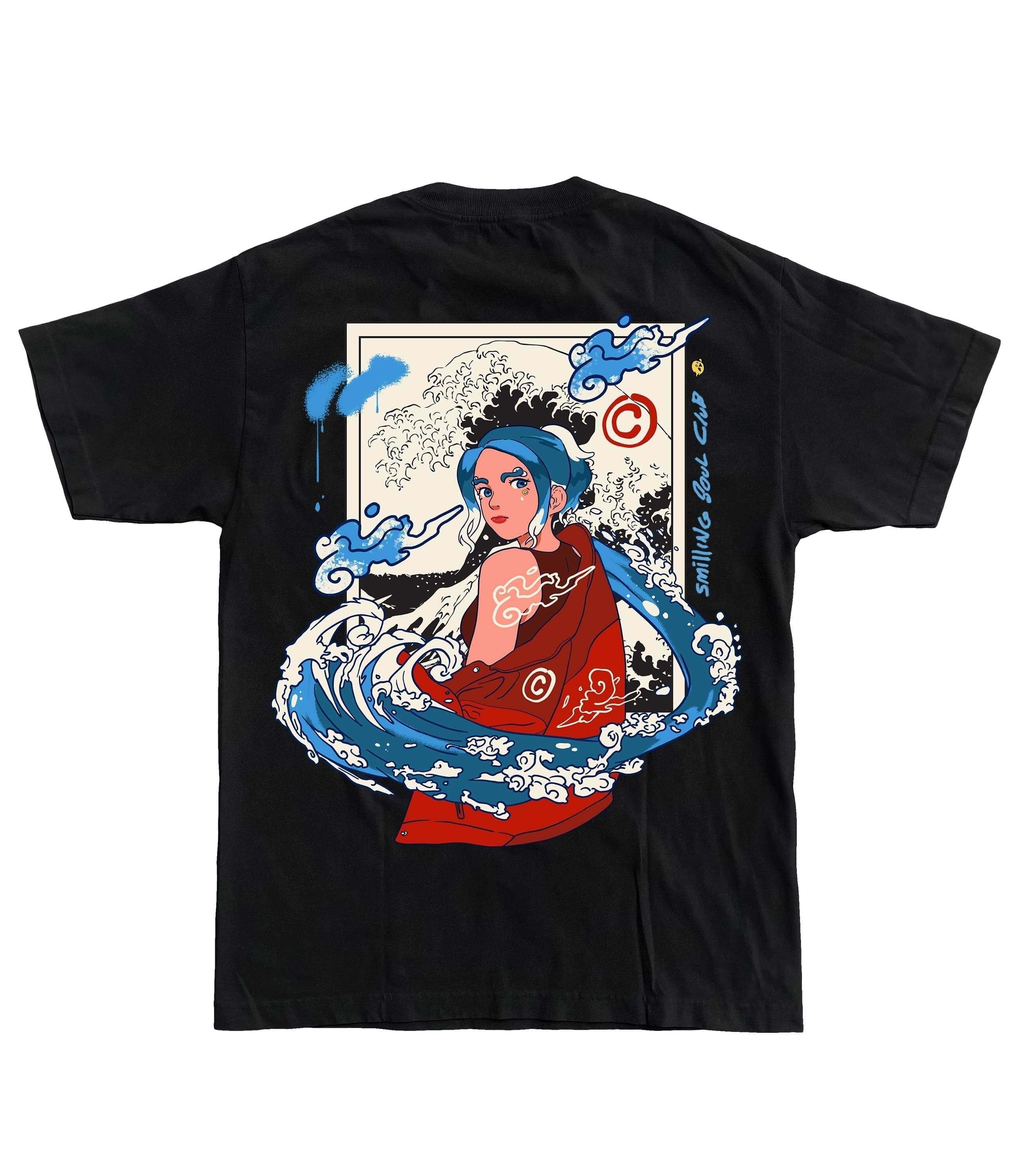 Water Element T-Shirt at Catori Clothing | Graphic & Anime Tees, Hoodies & Sweatshirts 